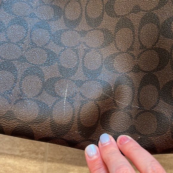 Coach Diaper Bag, fair used condition. No shoulder strap or changing pad. - Picture 2 of 3